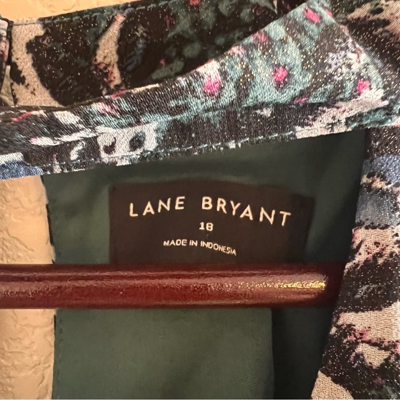 Lane Bryant Cutout Mock-Neck Fit & Flare Dress Size 18 - Picture 8 of 10